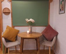 Dining table and chairs