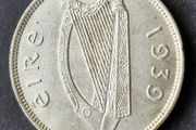 Ireland Silver 1939 Florin coin