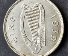Ireland Silver 1939 Florin coin