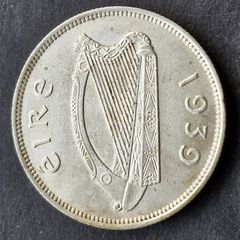 Ireland Silver 1939 Florin coin