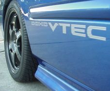 Honda Civic DOHC VTEC Decals