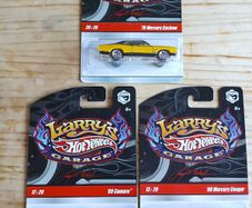 1/64 Hot Wheels Larry,s Garage, Premium Real Riders