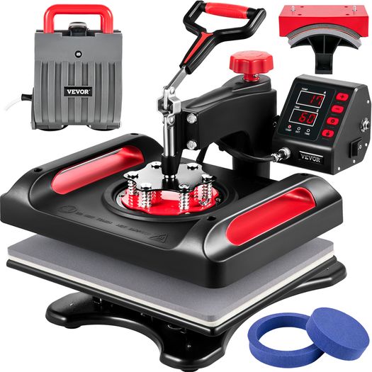 Professional 5-in-1 Heat Press Transfer Machine