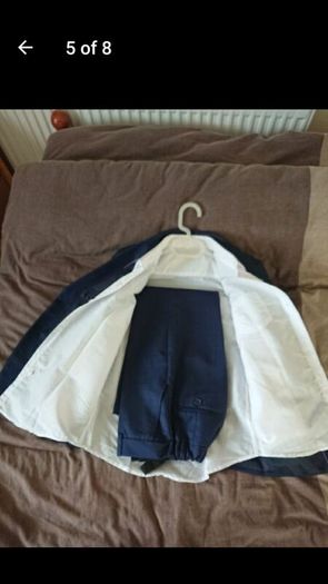 Price Reduced. Boy's Communion Birthday Party Suit Full Set. House clearance sale unwanted stuff gift.