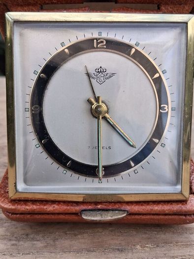 1960's KLM Airlines Travel Clock(Mint and Mega Rare)