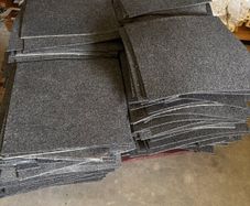 Free carpet & vinyl tile flooring