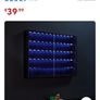 Lego mini figure display case with lights Image 4