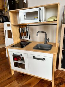 Kids Wooden kitchen Ikea