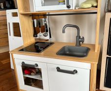 Kids Wooden kitchen Ikea