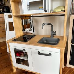 Kids Wooden kitchen Ikea