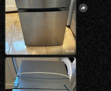 Power point under the counter fridge freezer