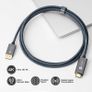 iVANKY 4.5M Active DisplayPort (Male) to HDMI (Male) UHD (4K@60Hz) Gold-Plated/Nylon-Braided Cable (Brand New/Warranty) Image 6