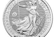 2026 UK 2 Pounds Britannia 1oz Silver Bullion Coin Privy Mark Hong Kong.(In Capsule)