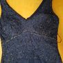 Ariella London beaded maxi dress navy 10 Image 4