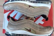 Nike Air Max 97 OG UK-8/EUR-42.5 884421-700 Metallic Gold/Varsity Red-White-Black-2018
