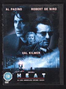 Heat DVD Movie staring Al Pacino, Robert DeNiro & Val Kilmer