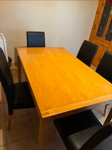 table and chairs