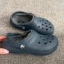 Navy crocs Image 3