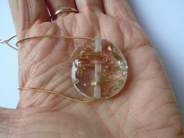 Jewellery, Necklace , Glass pendant, Gift, New