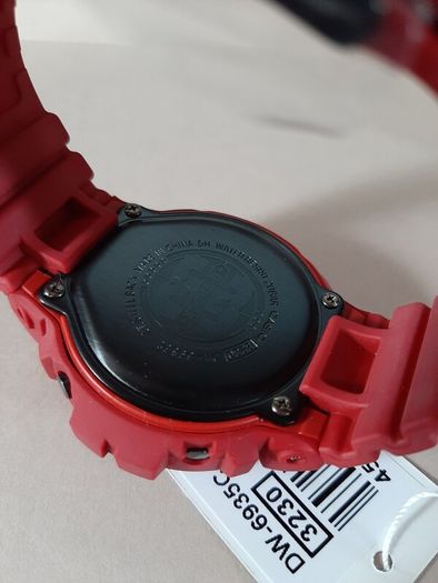 Brand new G Shock DW6900 Red Out 35th Anniversary