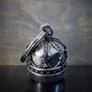 Bravo 3D King Skull Guardian Spirit Bell Motorcycle Motorbike Biker Gift Image 3