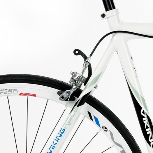 56cm Viking Palermo 16 Speed STI 700c Wheel Gents, White