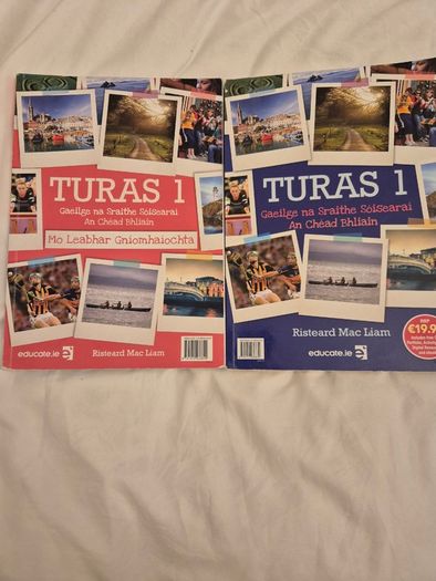 Irish book Turas 1