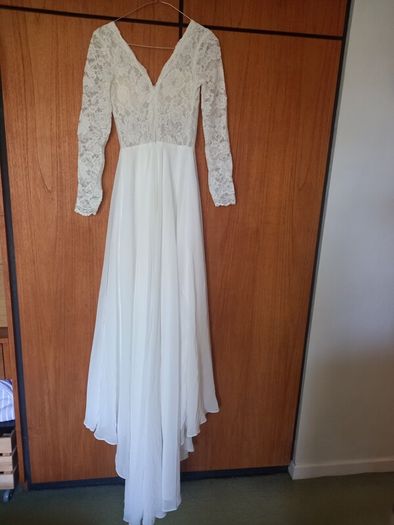 wedding dress size S / EU 36