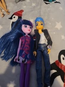 My little pony flash sentry and Twilight sparkle dolls