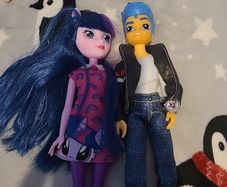 My little pony flash sentry and Twilight sparkle dolls