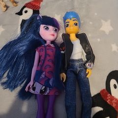 My little pony flash sentry and Twilight sparkle dolls