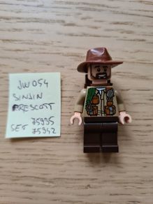 lego jw054 sinjin prescott, set jurassic world 75935, 75942