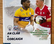 2024 Clare v Cork - GAA All-Ireland Senior Football Championship Group 3 Round 1 Programme
