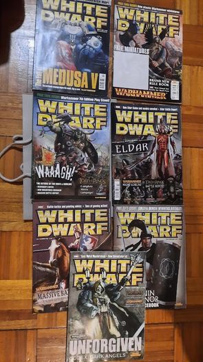 White dwarf Warrhammer 40,000 issues lot 1