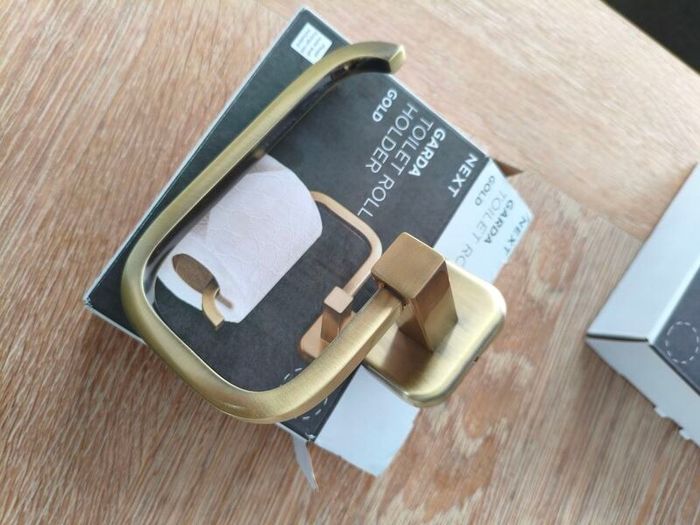 Towel Ring and Toilet Roll holder