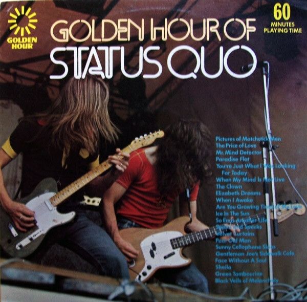 Golden Hour of Status Quo Vinyl LP