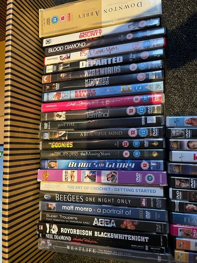 36 DVDs Movies TV and Music