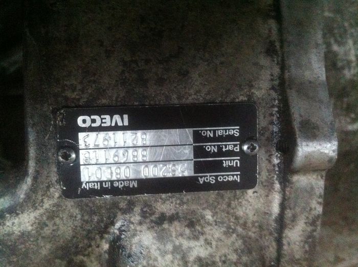 Original Iveco Daily  clutch chit