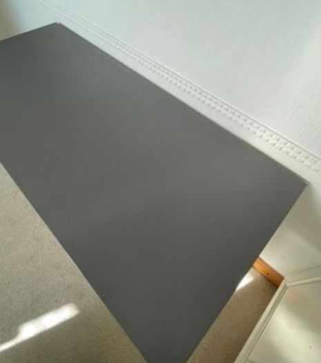 Grey Ikea Desk
