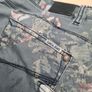 womens GARCIA jeans grey Floral pattern slim leg low waist stretchy biker style Size UK 30 Image 4