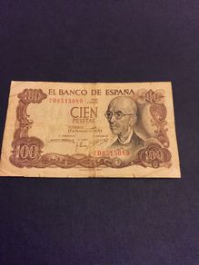 Espana 100cien bill