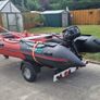 Boat, engine and trailer Image 3