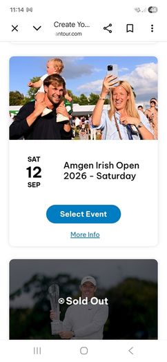Amgen Irish Open Golf Tickets