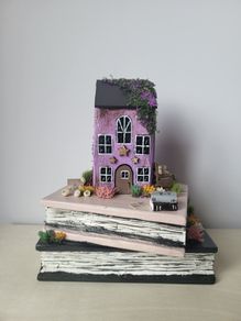 Handcrafted wooden books!