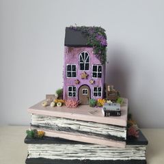 Handcrafted wooden books!
