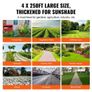 4FTx250FT Premium Heavy Duty Weed Barrier Landscape Fabric, 5OZ Woven Geotextile Fabric Under Gravel, High Permeability for Weed Blocker Image 5