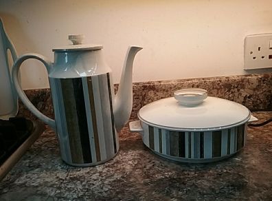 Queensberry Midwinter Coffee/Tea Pot
