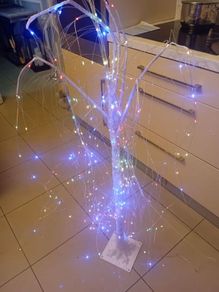 tree.  Fiberoptic colours