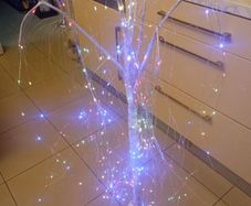 tree.  Fiberoptic colours