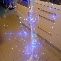 tree.  Fiberoptic colours